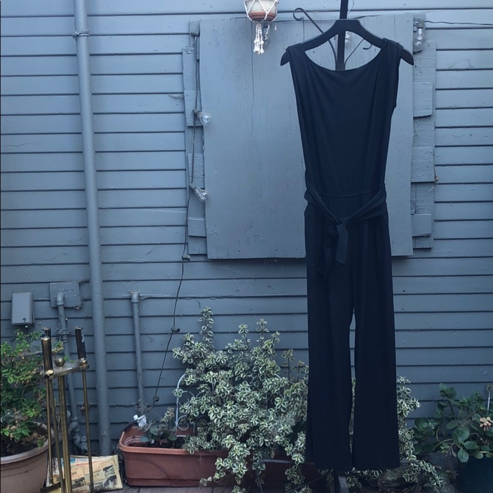 RAW SILK JUMPSUIT